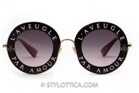 lunette gucci l'aveugle par amour|GUCCI *PRESTIGE* .